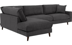 Goossens hoekbank jonas grijs stof - 8191185-1456-01-gespiegeld