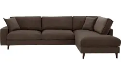 Goossens hoekbank jonas grijs stof - 8191185-1458-01