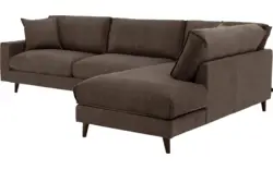 Goossens hoekbank jonas grijs stof - 8191185-1458-01