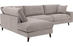 Goossens hoekbank jonas beige stof - 8191185-1459-01-gespiegeld