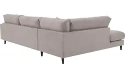 Goossens hoekbank jonas beige stof - 8191185-1459-01-gespiegeld