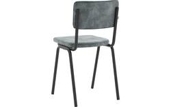 Goossens eetkamerstoel chaplin grijs stof - 8191698-05