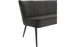 Goossens eetkamerbank rob bruin stof - 8191699-02
