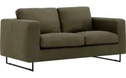 Goossens excellent zitbank jovani groen leer - 8192111-418-01