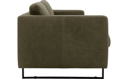 Goossens excellent zitbank jovani groen leer - 8192111-418-01