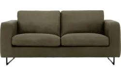 Goossens excellent zitbank jovani groen leer - 8192112-418-01