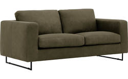 Goossens excellent zitbank jovani groen leer - 8192112-418-02