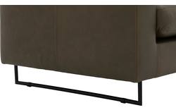 Goossens excellent zitbank jovani groen leer - 8192113-01