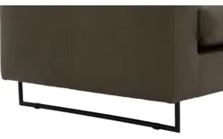 Goossens excellent zitbank jovani groen leer - 8192113-01