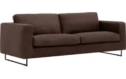 Goossens excellent zitbank jovani bruin leer - 8192113-420-01
