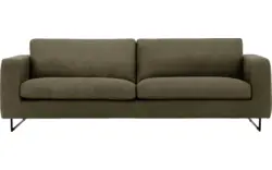 Goossens excellent zitbank jovani groen leer - 8192114-418-01