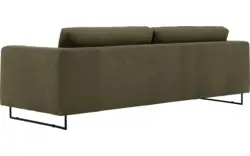 Goossens excellent zitbank jovani groen leer - 8192114-418-01
