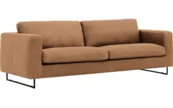 Goossens excellent zitbank jovani bruin leer - 8192114-419-01