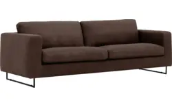 Goossens excellent zitbank jovani bruin leer - 8192114-420-01