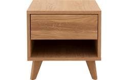 Goossens nachtkastje cosima blank eiken - 8192118-02