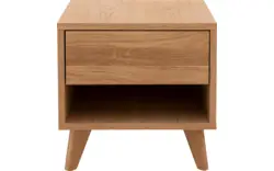 Goossens nachtkastje cosima blank eiken - 8192118-02