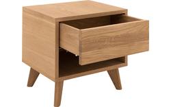 Goossens nachtkastje cosima blank eiken - 8192118-03