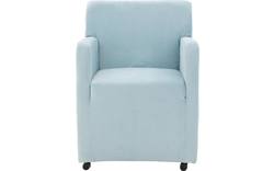 Goossens eetkamerstoel montana blauw stof - 8192119-02