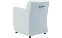 Goossens eetkamerstoel montana blauw stof - 8192119-02