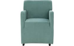 Goossens eetkamerstoel montana groen stof - 8192120-02