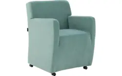 Goossens eetkamerstoel montana groen stof - 8192120-02