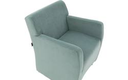 Goossens eetkamerstoel montana groen stof - 8192120-02