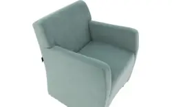 Goossens eetkamerstoel montana groen stof - 8192120-02