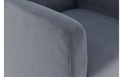 Goossens eetkamerstoel montana blauw stof - 8192121-02
