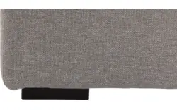 Goossens hocker lucca grijs stof - 8192538-01