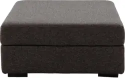 Goossens hocker lucca bruin stof - 8192538-470-01