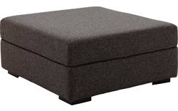 Goossens hocker lucca bruin stof - 8192538-470-02