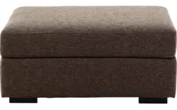 Goossens hocker lucca bruin stof - 8192539-469-01