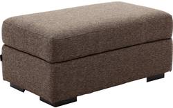 Goossens hocker lucca bruin stof - 8192539-469-02