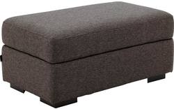 Goossens hocker lucca bruin stof - 8192539-470-02