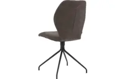 Goossens eetkamerstoel hera bruin stof - 8193203-02