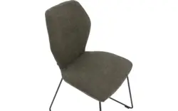 Goossens eetkamerstoel hera groen stof - 8193205-02