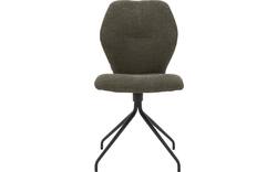 Goossens eetkamerstoel hera groen stof - 8193206-02