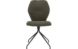 Goossens eetkamerstoel hera groen stof - 8193206-02