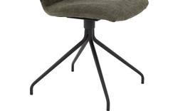 Goossens eetkamerstoel hera groen stof - 8193206-02