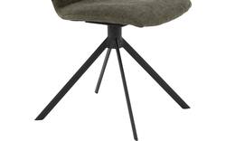 Goossens eetkamerstoel hera groen stof - 8193207-03