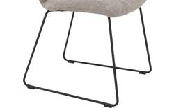 Goossens eetkamerstoel hera grijs stof - 8193208-02