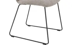 Goossens eetkamerstoel hera grijs stof - 8193208-02