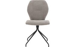 Goossens eetkamerstoel hera grijs stof - 8193209-02
