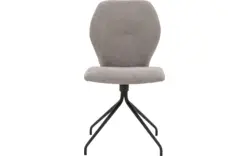 Goossens eetkamerstoel hera grijs stof - 8193209-02