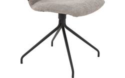 Goossens eetkamerstoel hera grijs stof - 8193209-02