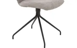 Goossens eetkamerstoel hera grijs stof - 8193209-02