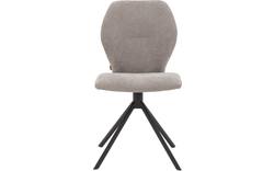 Goossens eetkamerstoel hera grijs stof - 8193210-03