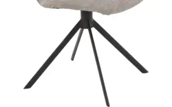 Goossens eetkamerstoel hera grijs stof - 8193210-03