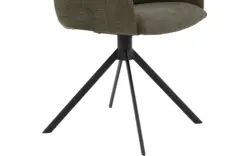 Goossens eetkamerstoel hera groen stof - 8193222-01