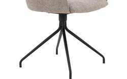 Goossens eetkamerstoel hera grijs stof - 8193224-02